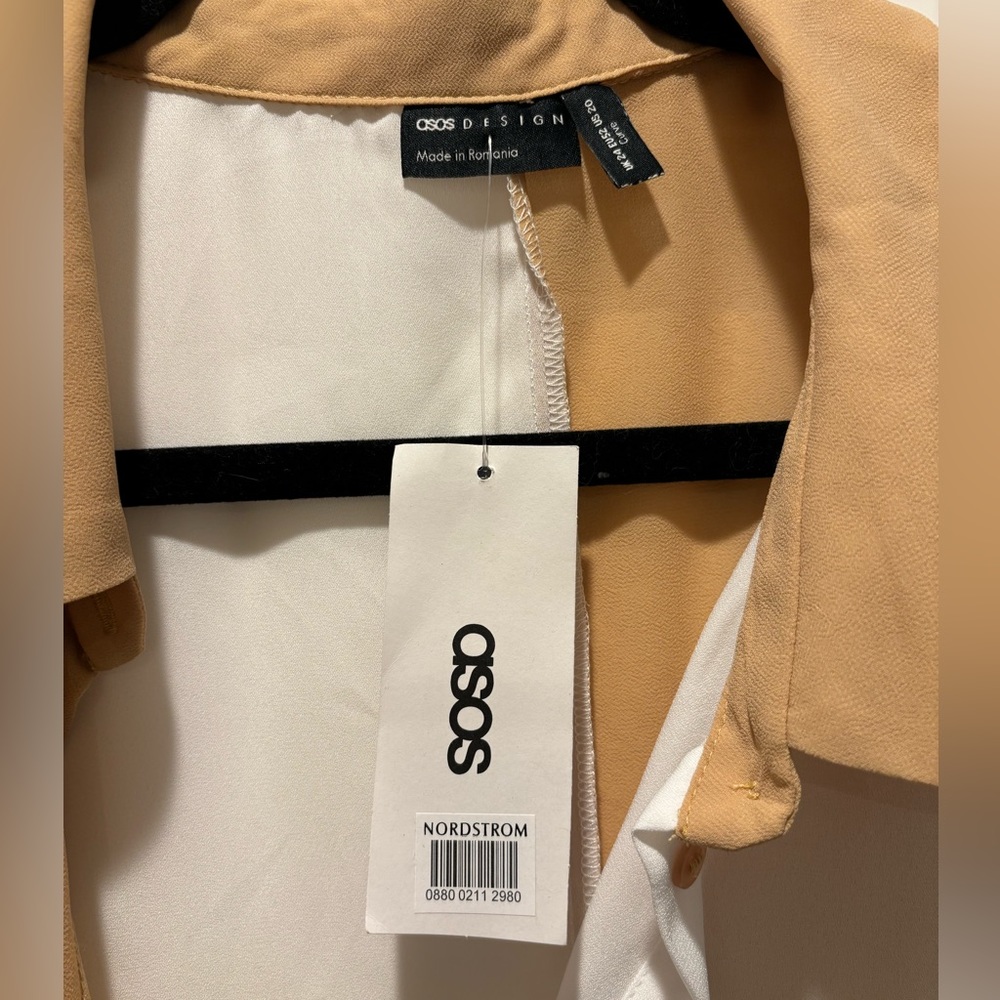 ASOS button down blouse - Picture 3 of 3
